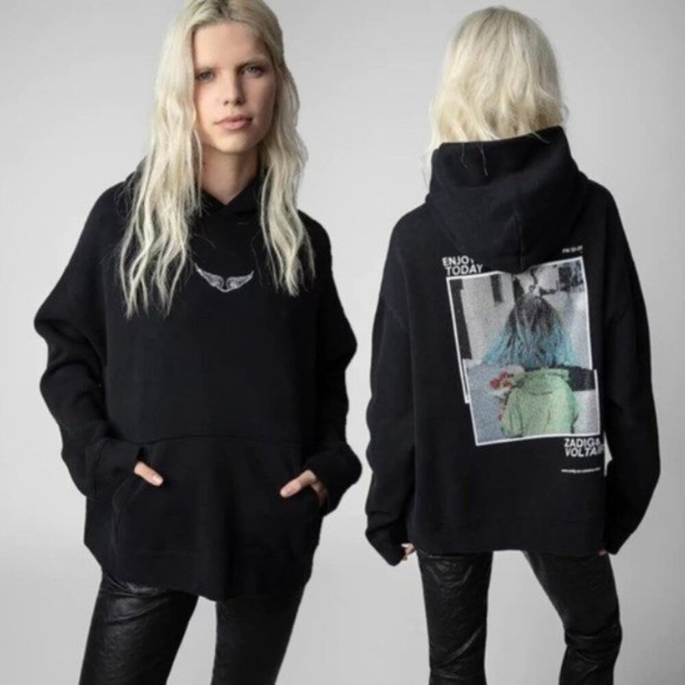 ZADIG & VOLTAIRE Black Hoodie